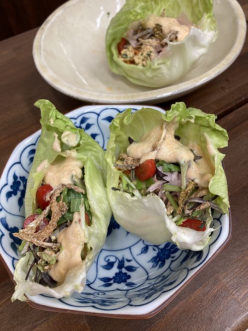   at Kiko's Raw Vegan Cafe & Restaurant in Kyoto