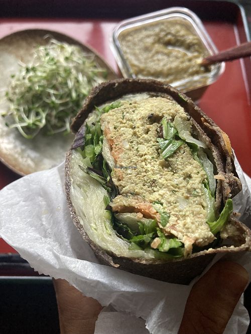   at Kiko's Raw Vegan Cafe & Restaurant in Kyoto