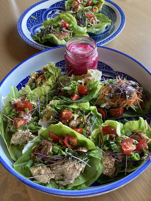   at Kiko's Raw Vegan Cafe & Restaurant in Kyoto