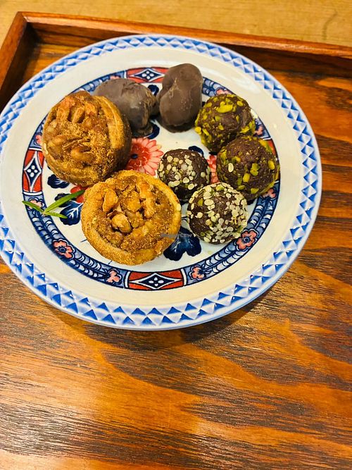   at Kiko's Raw Vegan Cafe & Restaurant in Kyoto