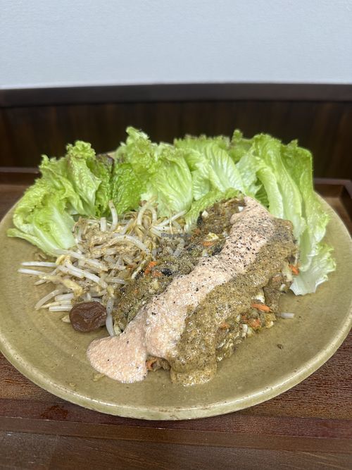   at Kiko's Raw Vegan Cafe & Restaurant in Kyoto