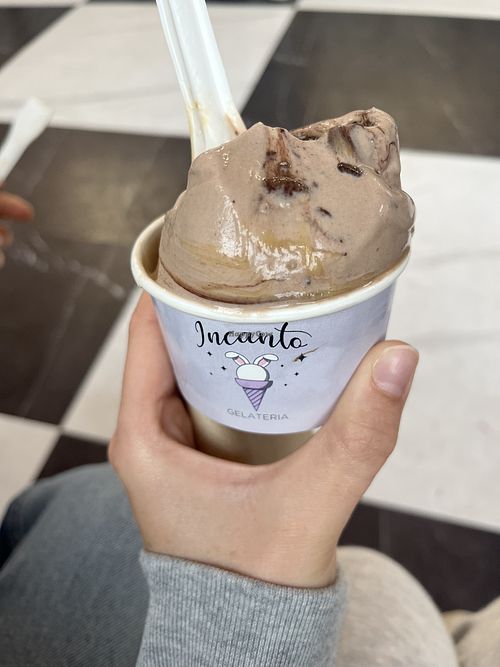   at Gelateria Incanto in Padua