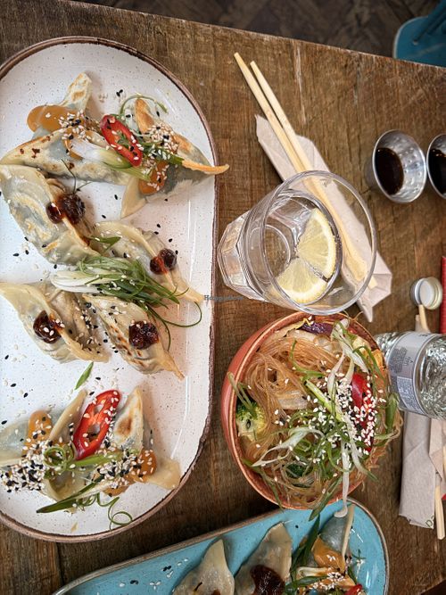 Vegan platters and noodles   at Ugly Dumpling - Brixton - Pop Up in South West London