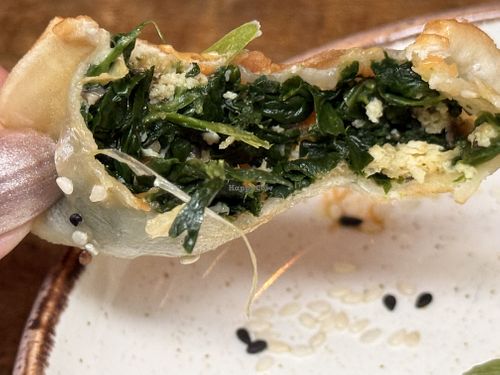 Spinach and tofu noodle   at Ugly Dumpling - Brixton - Pop Up in South West London
