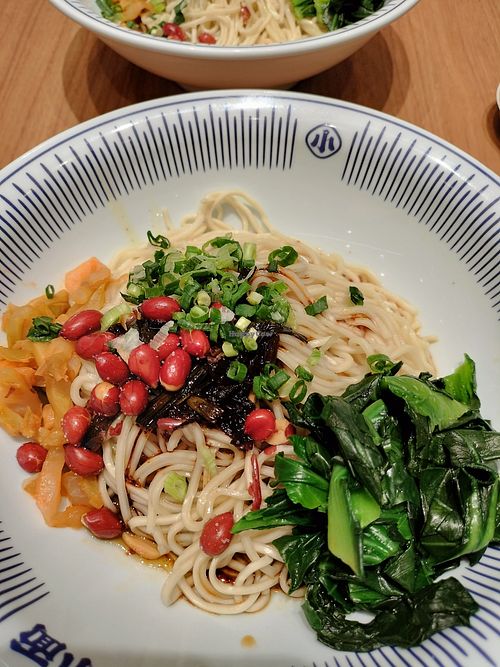 The soy noodles!!! So good!!! at PKX - Xiao Noodles in Beijing