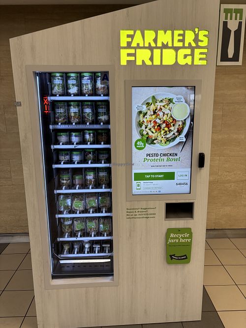 Vending machine  at STL - Farmer's Fridge - Gate C3 & A17 in St Louis