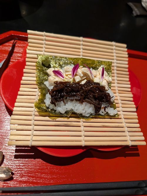 Hand rolled Sushi at UNO RAMEN - Sanjo in Kyoto