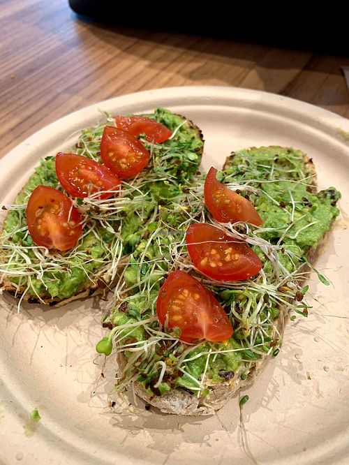 avo toast at Gluten Free Things in Arvada