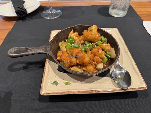 Kung pao cauliflower  at Delaney's Tavern in Orlando
