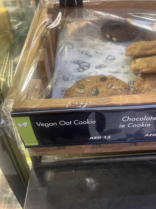 Vegan oat cookie   at Caffè Nero - The Galleria Mall in Abu Dhabi