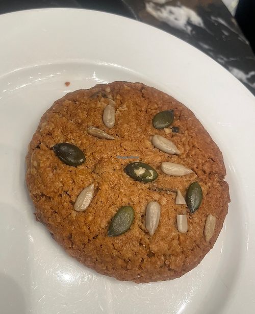 Vegan oat cookie  (warm)   at Caffè Nero - The Galleria Mall in Abu Dhabi