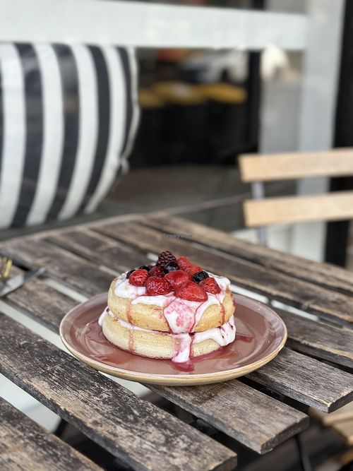 Crumpet stack  at The RUNHÔUSE in Norwood