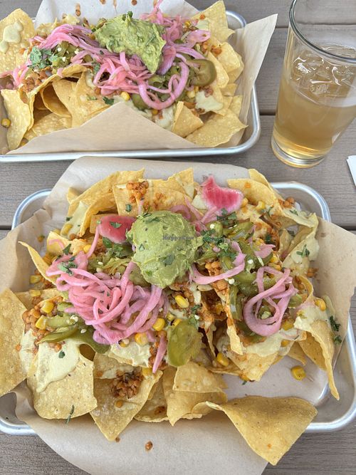 vegan nachos   at Nacho Matrix in Colorado Springs