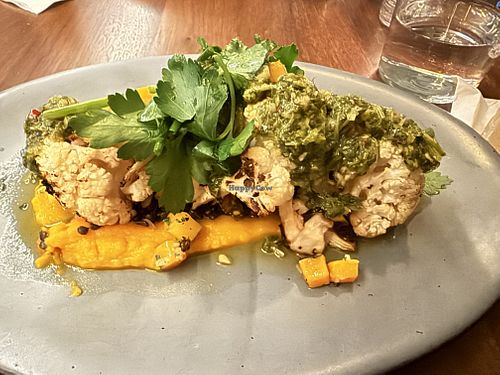 Vegan cauliflower   at The Elms in New London