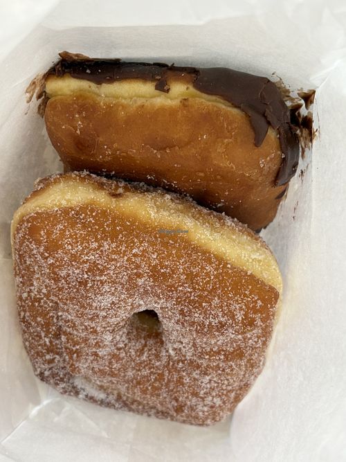   at Chuck's Donuts in Redwood City