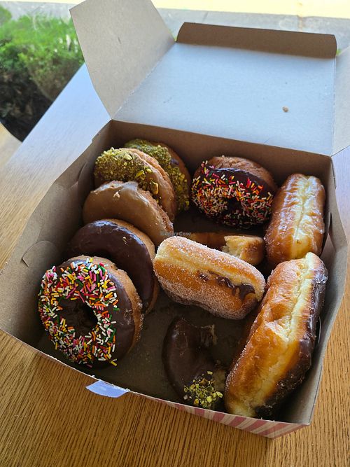  at Chuck's Donuts in Redwood City
