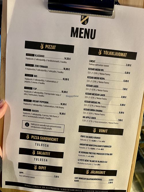   at FLIP - Vegan Pizza in Tampere