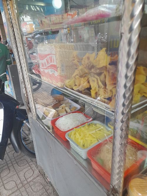 Stall at Hu Tiu- Nui in Ho Chi Minh City