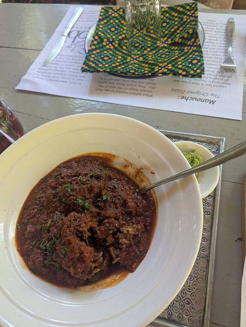 My favorite! Mashi Kousa at Hob House in Nairobi