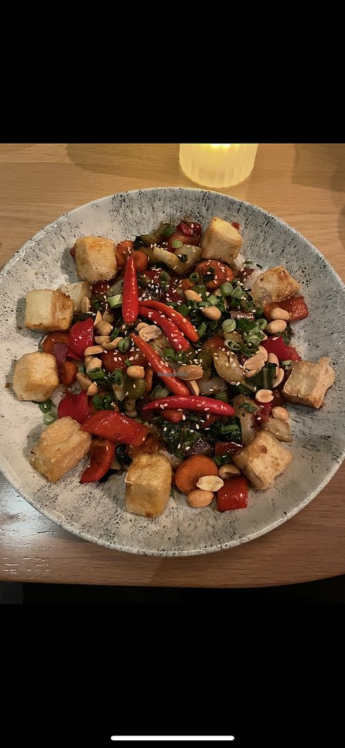 Vegan Hunan Kung Pao   at Earls Kitchen + Bar in Winnipeg