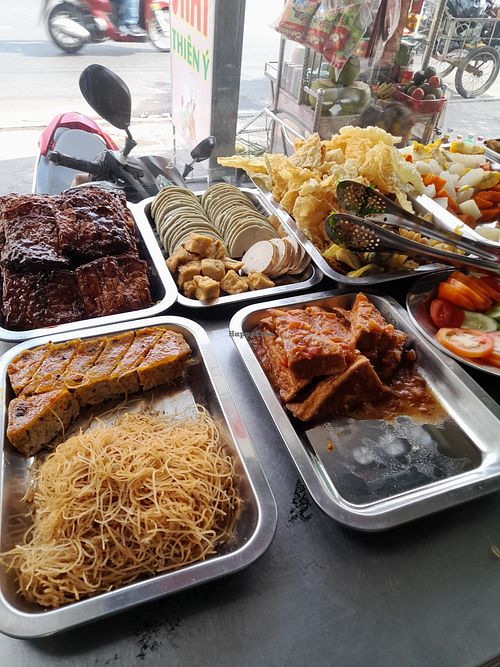 Vegan ingredients at Thiên Ý in Ho Chi Minh City