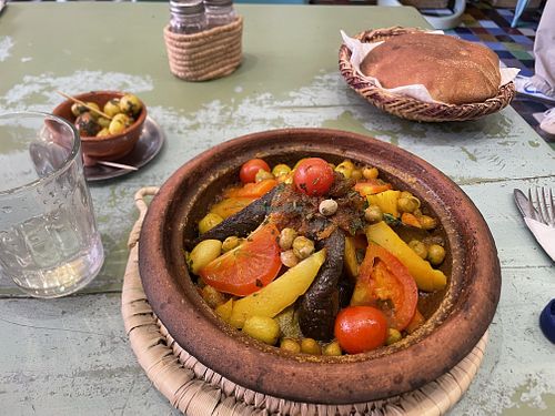   at Bakchich Cafe in Marrakech