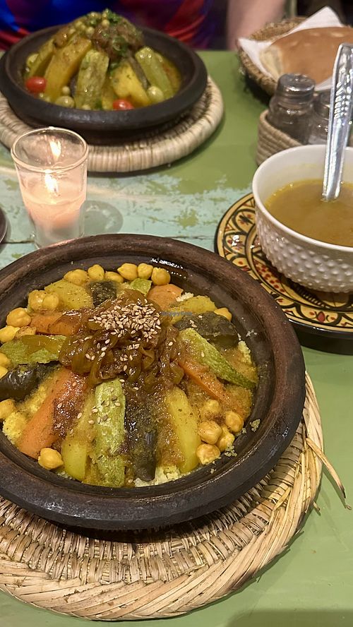   at Bakchich Cafe in Marrakech