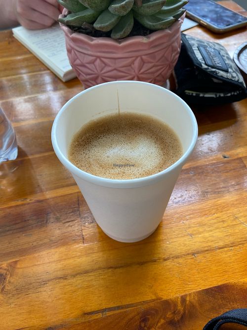 Oat milk cappuccino   at Blue Lounge Cafe in Nha Trang