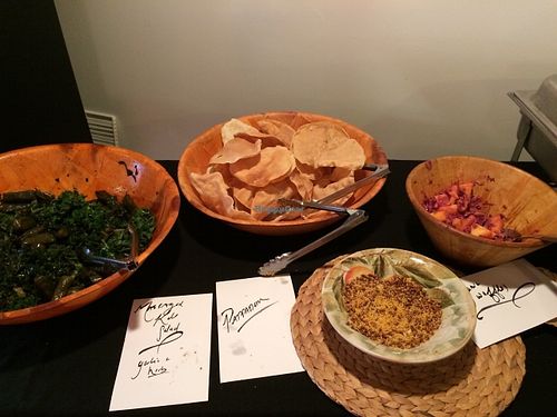 greens & more on brunch buffet at Shankara in Bethlehem