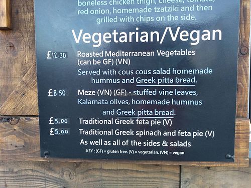 The good stuff sign   at Coal Greek Takeaway in Lyme Regis