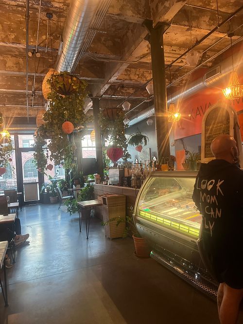 Dreamy atmosphere   at Kava DSM in Des Moines