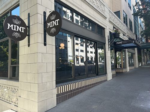 From the street  at Mint Progressive Indian  in Seattle