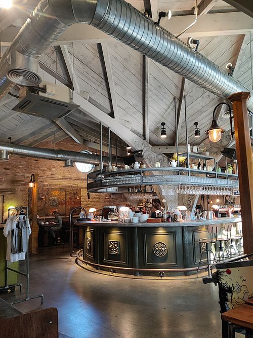 Interior at Soma Slow Food in Pristina