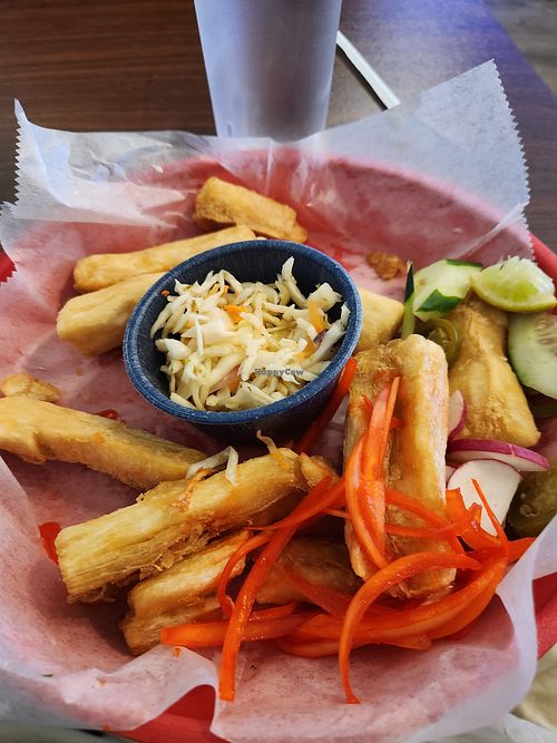 Side of yucca  at Maria's Pupuseria & Taqueria Inc in Bradenton