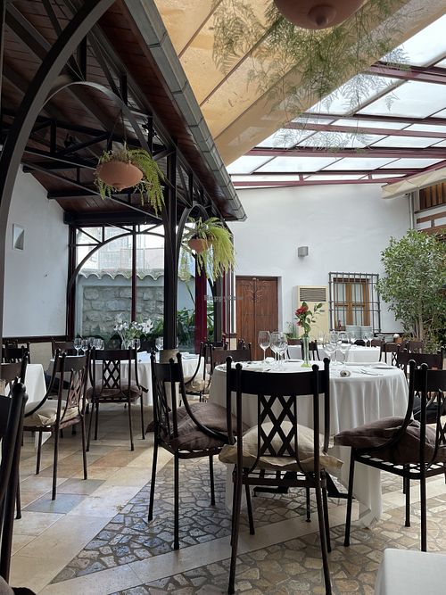 Patio interior   at Restaurante La Casa del Pregonero in Chinchon