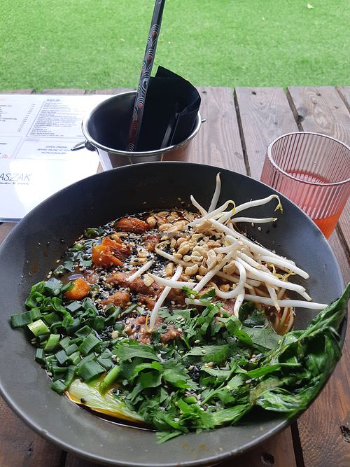 Sapporo stajl at BLASZAK - vegan ramen & more in Poznan