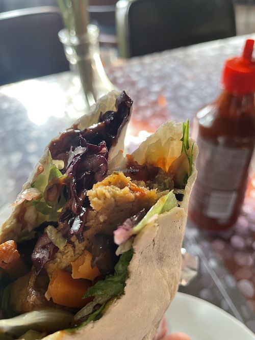 Seitan Dürüm  at Kreuzberg Berliner Streetfood in Nuremberg