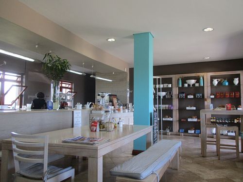 Very nice, quiet and relaxing atmosphere. A good escape from city life. at Aurelie's Health and Lifestyle Cafe in Johannesburg