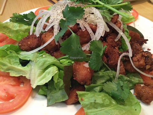 Soy 'beef' BBQ at Blossom Vegan Restaurant in Pleasanton