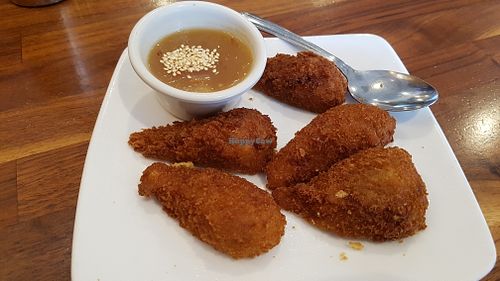 Drumsticks at Blossom Vegan Restaurant in Pleasanton