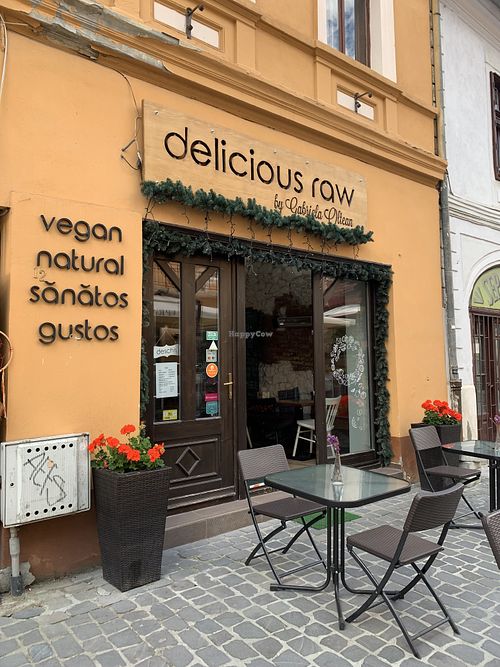 😕  at Delicious Raw by Gabriela Oltean in Brasov