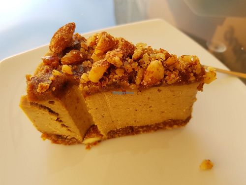 THE BEST CAKE E V E R ! I ate 3 times during my visit to Braşov: CARAMEL CAKE! at Delicious Raw by Gabriela Oltean in Brasov