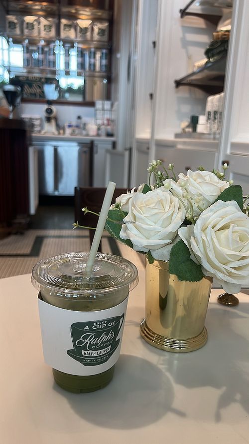 Iced Matcha Lattee  at Ralph's Coffee - Marina Bay Sands  in Central Singapore