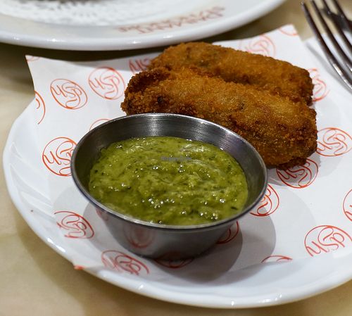 Croquettes cochonnes at Daimant Saint-Honoré in Paris