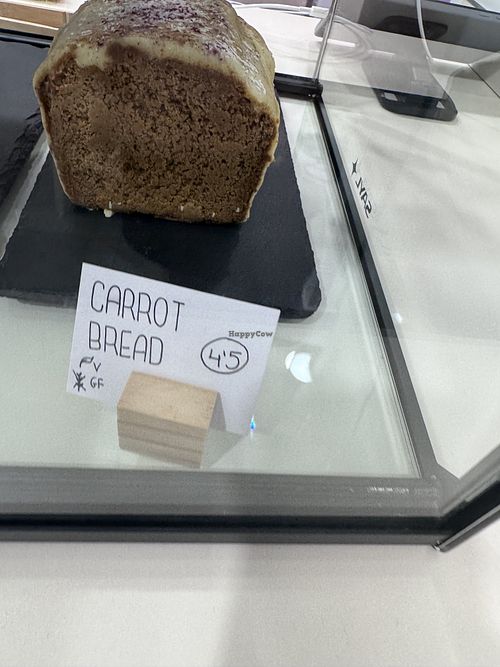 Carrot bread   at Placeo Coffee in Madrid