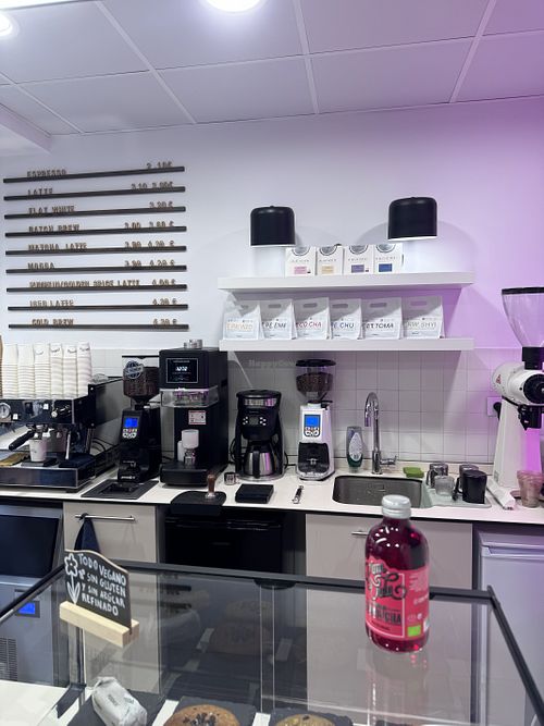 Counter   at Placeo Coffee in Madrid