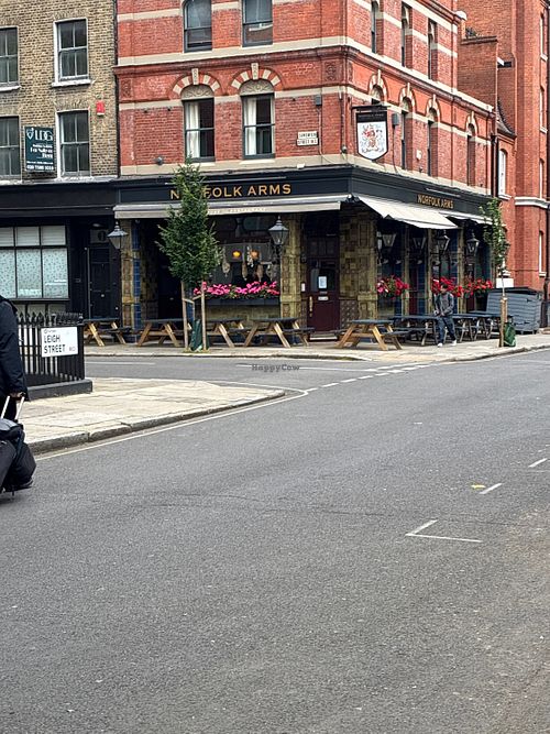 Outside   at Norfolk Arms in London