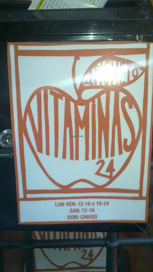 opening hours (24.08.2015) at Vitaminas24 in Rome