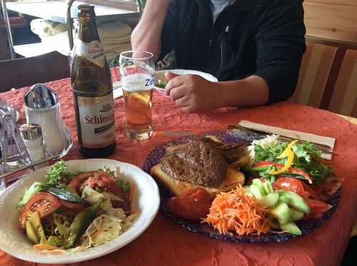 gutes, Veganes Essen. at Almi's Berghotel in Obernberg Am Brenner