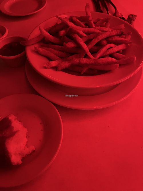 Pommes frites  at Le Fou Frog in Kansas City